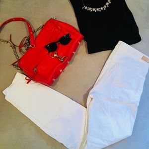 Joie White Skinny Jeans
